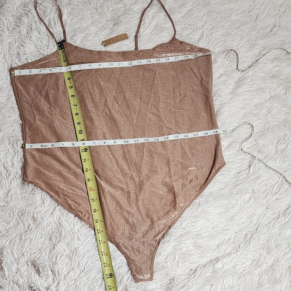 SKIMS Shimmer Cami Bodysuit/ 3X,4X/SIENNA - Picture 5 of 12